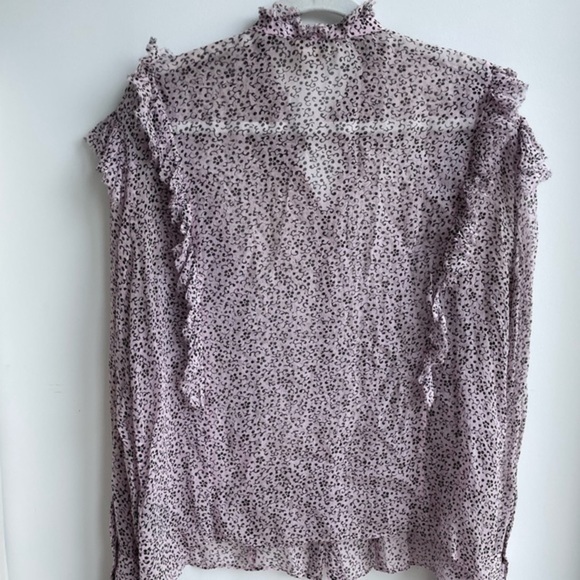 Zadig & Voltaire Tweet Goa Shirt/Blouse in Pink. Size M - Picture 5 of 8
